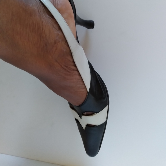 Giorgio Pacini Black & White soft leather shoes (Open to Private Offers) - Picture 2 of 11
